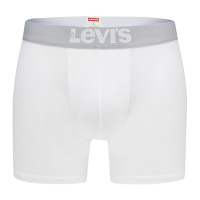 Levi's Pack of two white boxer briefs